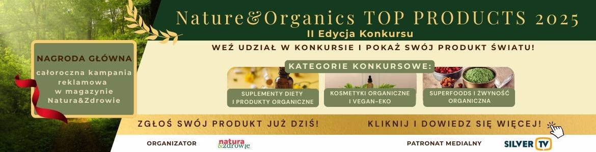 Konkurs Nature&Organics TOP PRODUCTS